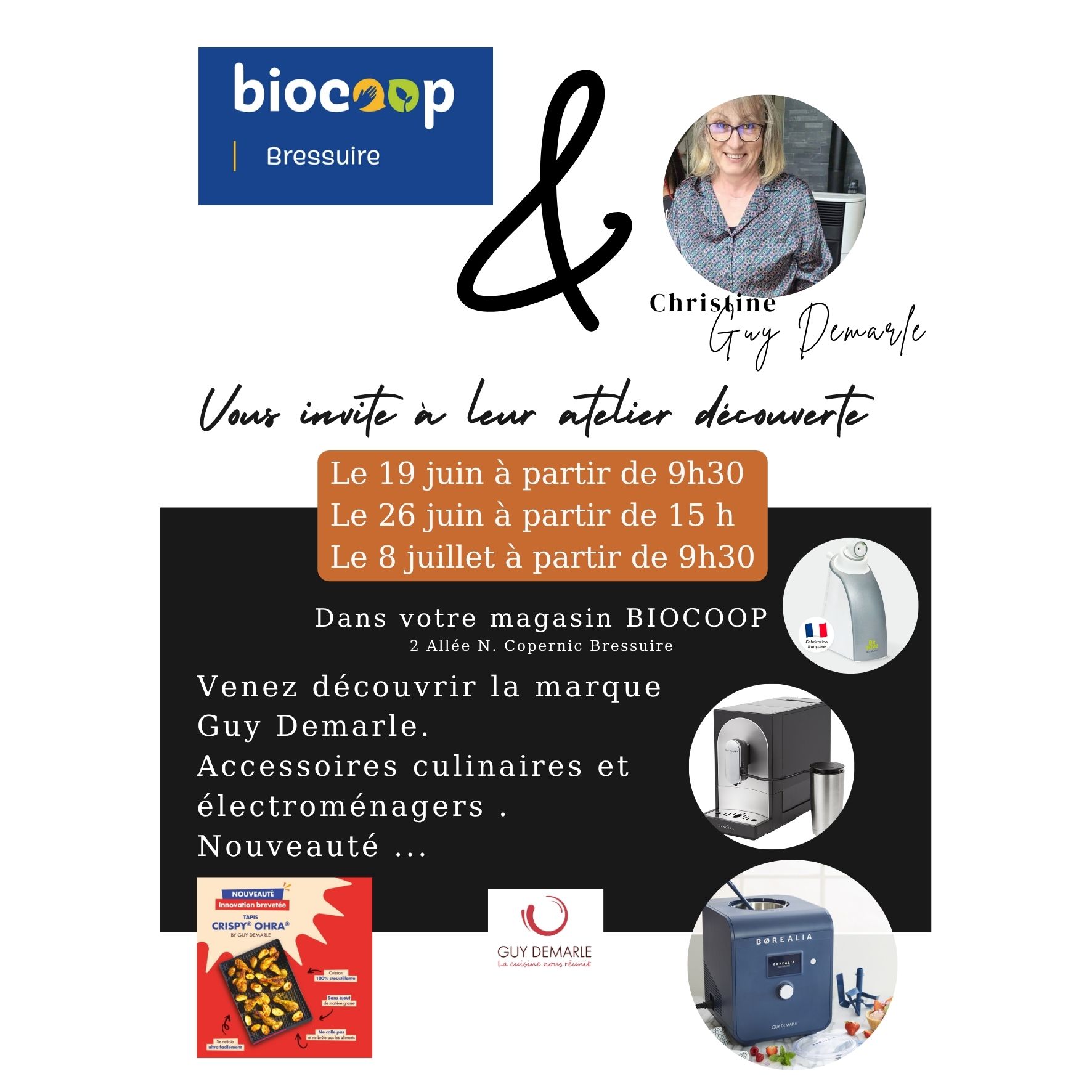 🌿🍴 Découvrez la marque Guy Demarle chez Biocoop Bressuire ! 🍴🌿 🌿🍴 Découvrez la marque Guy Demarle chez Biocoop Bressuire ! 🍴🌿