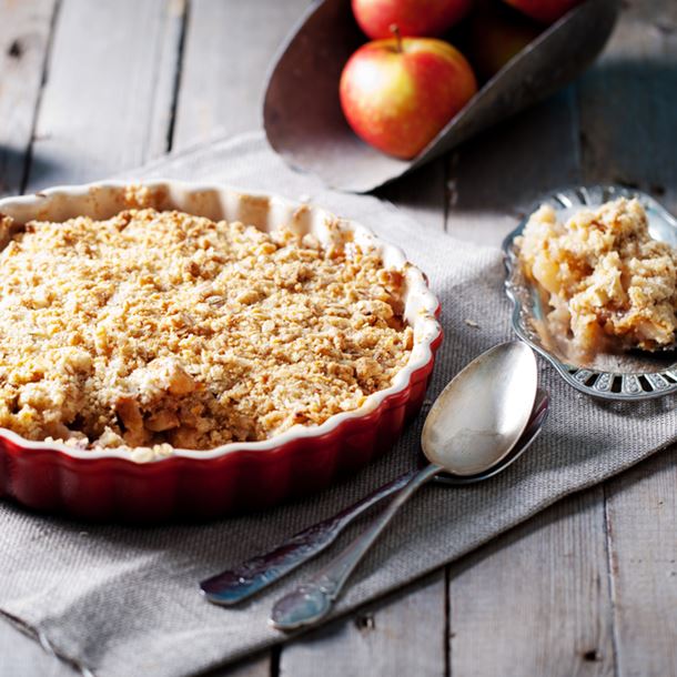 Crumble aux pommes Crumble aux pommes