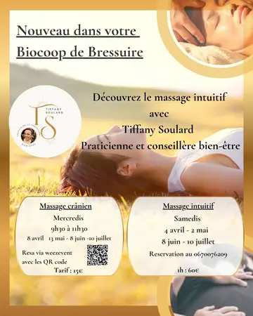 🌿 Massage Intuitif avec Tiffany Soulard 🌿